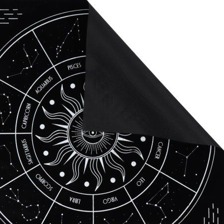 Скатерть для гадания бархатная "Звездный путь" 50 x 50 см, 16+ SIM-7583445