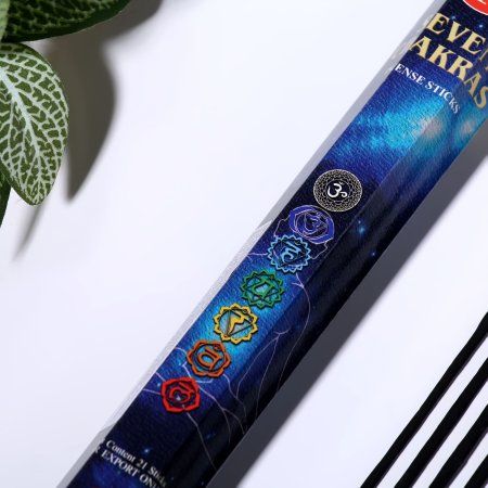 Благовония HEM "7 Chakras. 7 чакр" 20 палочек в упаковке, шестигранник SIM-7115109 Благовония HEM "7 Chakras. 7 чакр" 20 палочек в упаковке, шестигранник SIM-7115109