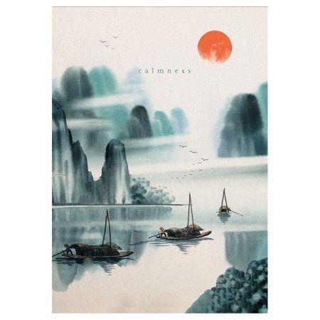 Тетрадь 48л. A5 клетка Greenwich Line "Сalmness" матовая ламинация, ЕВРО RE-NS48-52072