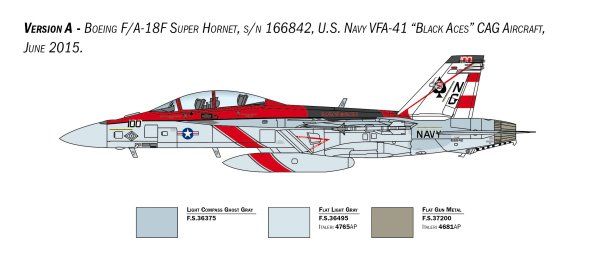 Сборная модель: Самолет F/A-18F SUPER HORNET З-2823ИТ