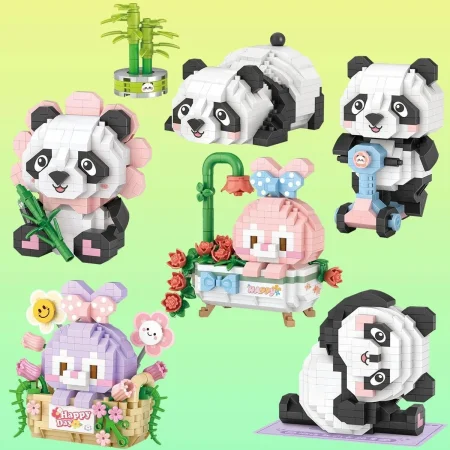 Конструктор LOZ "Отдыхающая панда" IT-8804_MK