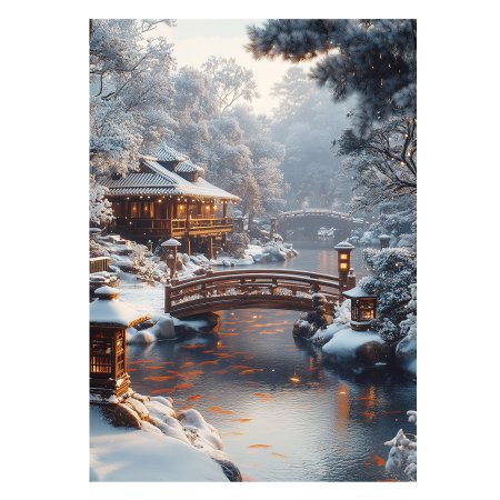 Пазл 1000 элементов ФРЕЯ "Премиальная коллекция. Японский сад" TOP-PZL-1000/02