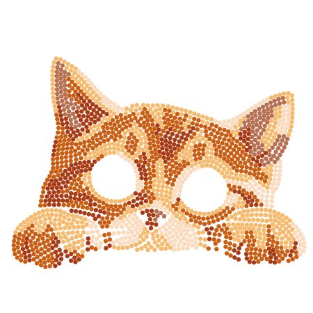 Кристальная (алмазная) мозаика ФРЕЯ постер "Пушистые лапки" 20 х 20 см ALBP-256