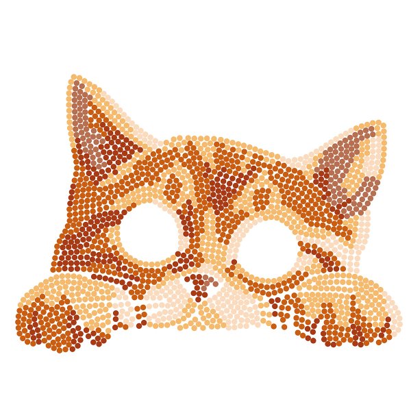 Кристальная (алмазная) мозаика ФРЕЯ постер "Пушистые лапки" 20 х 20 см ALBP-256