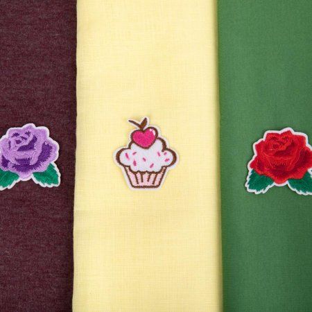 Термоаппликация GAMMA №21/5 1 шт Пирожное 4.2 x 4.7 см TA-6368