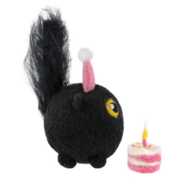 Набор для валяния "Miadolla" Кот Беляш WT-0223