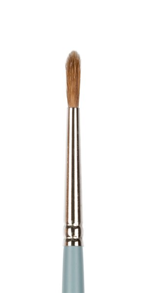 Кисть колонок VISTA-ARTISTA круглая 1 шт короткая ручка №02 20231-02