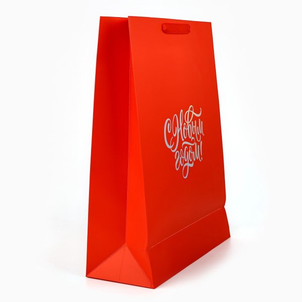 Пакет подарочный ламинированный 31 × 12 × 40 см "С Новым годом" SIM-10444817