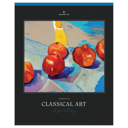 Тетрадь 80л. A5 клетка Greenwich Line "Classical art" глянцевая ламинация, sandy-touch лак, 70 г/м2 RE-N5c80-53164