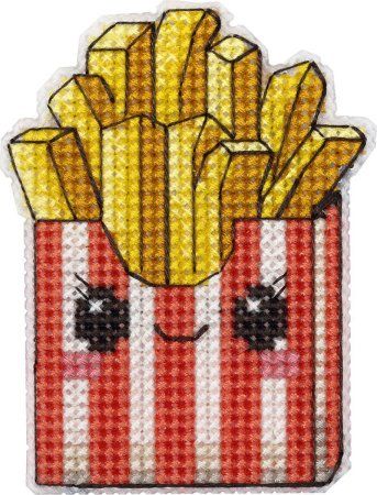 Набор для вышивания KLART "Магниты. Вкусняшки" 8.5 х 6 см 8-555 Набор для вышивания KLART "Магниты. Вкусняшки" 8.5 х 6 см 8-555