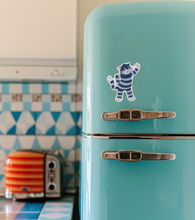 Кристальная (алмазная) мозаика ФРЕЯ магнит "Простоквашино. Кот Матроскин" 9 х 10 см CMF-ALVM-096