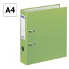 Папка-регистратор A4 OfficeSpace 70 мм, бумвинил, с карманом на корешке, фисташковая RE-289633