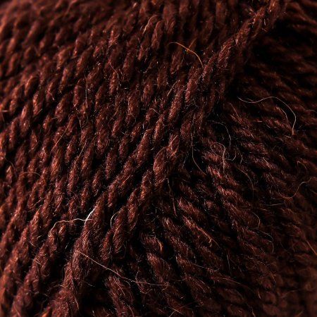 Пряжа Пехорская ПТ "Популярная" 50% шерсть, 50% акрил 1 х 100 г 133 ± 8 м №017 шоколад PEH-POP-017