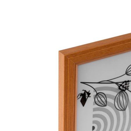 Рамка деревянная (МДФ) OfficeSpace 21 x 30 см №1 небьющееся стекло, янтарь RE-FPmdf_67158