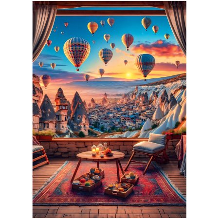 Пазл ТРИ СОВЫ 260 "Виды Каппадокии" RE-ПК260_64414