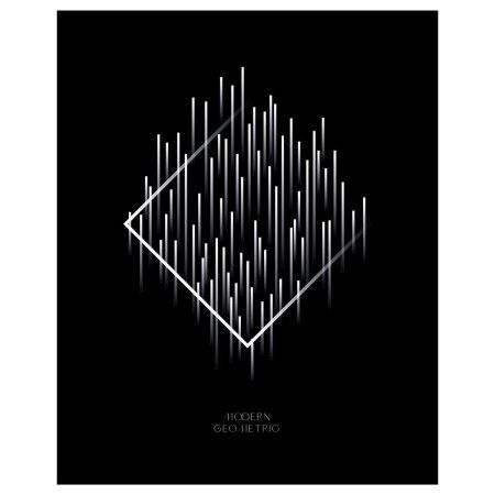 Тетрадь 48л. A5 клетка Greenwich Line "Modern geometric" 70 г/м2 мат. ламинация, тиснение фольгой RE-N5I48-47911