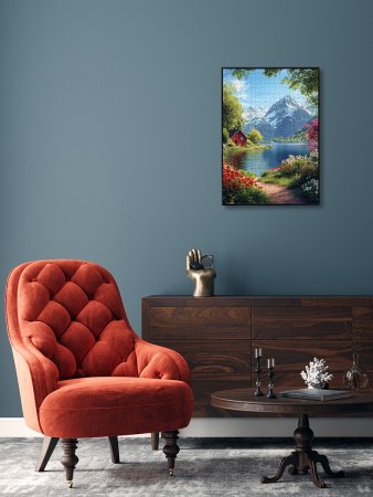 Пазл 1000 элементов ФРЕЯ "Премиальная коллекция. Вдали от суеты" TOP-PZL-1000/08