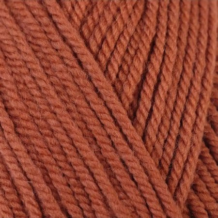 Пряжа Пехорская ПТ "Популярная" 50% шерсть, 50% акрил 1 х 100 г 133 ± 8 м №030 св.теракот PEH-POP-030