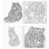 Раскраска для взрослых 228 x 228 мм ТРИ СОВЫ "Антистресс-терапия. Такие разные кошки" 64 стр., склейка RE-Pск64_63513