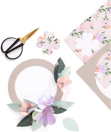 Бумага для творчества FOLIA Sweet Paper Crush 165 г/м2 A4, набор 12 дизайнов FL-11949