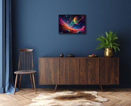 Пазл 500 элементов ФРЕЯ "Неоновый космос" PZL-500/49