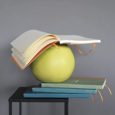 Блокнот RHODIARAMA Softcover A5 90 г/м2 80 л, в линию, на резинке, павлин RH-117376C