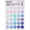 Наклейки бумажные MESHU "Trecker dots blue" 12 x 21 см, 30 накл, европодвес RE-MS_41673
