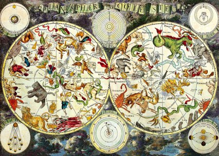 Пазл Step Puzzle 1000 "Небесная планисфера. 1680" STP-79257