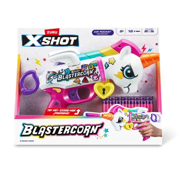 Игровой набор ZURU X-Shot Blastercorn (бластер, 16 снарядов) IT-36729