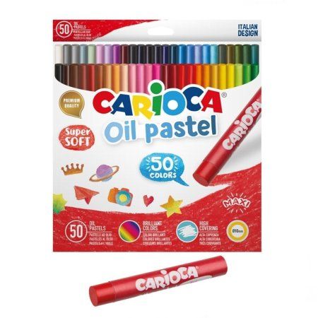 Пастель масляная Carioca Maxi 50 цв 43286