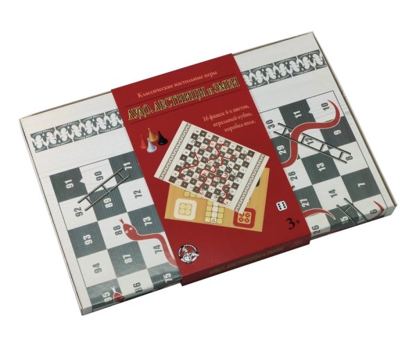 Настольная игра: Десятое королевство "Лудо, Лестницы и Змеи" KOR-02934