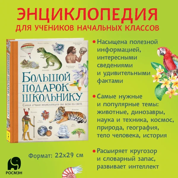 Книга: Большой подарок школьнику ROS-35515