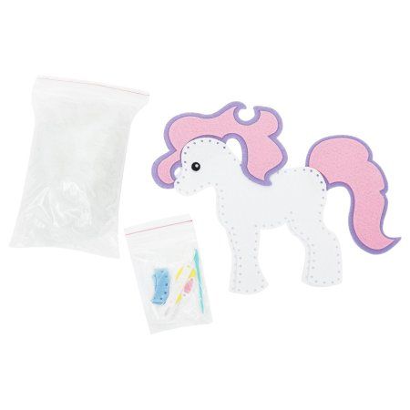 Набор для шитья игрушки ТРИ СОВЫ "Единорог" пакет с европодвесом RE-2510005