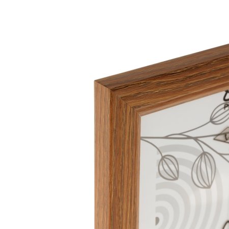 Рамка деревянная (МДФ) OfficeSpace 15 x 21 см №1 небьющееся стекло, мокко RE-FPmdf_67154