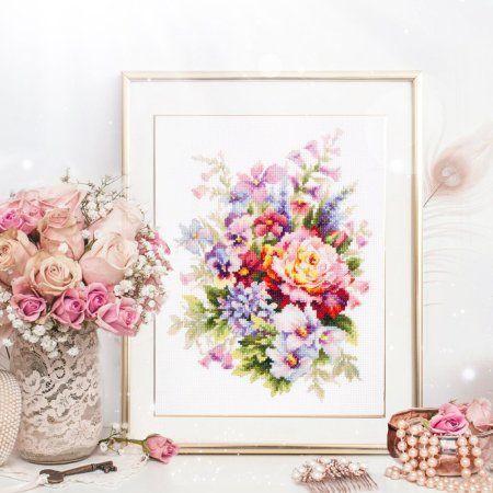 Набор для вышивания "Чудесная Игла" Цветочный бал 19 х 26 см ЧИ-101-311