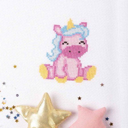 Набор для вышивания KLART "Очаровашка" 10 х 11 см 12-040