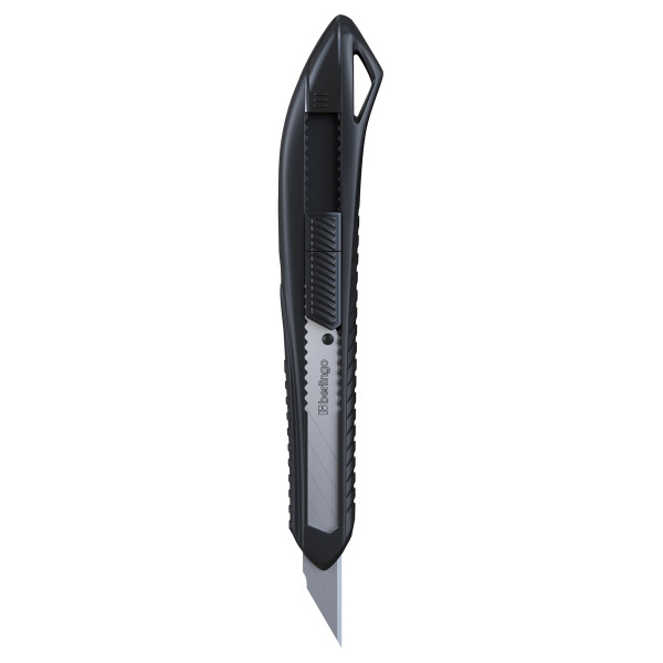 Нож канцелярский Berlingo "Razzor 100" 9 мм push-lock, ассорти RE-BM4125