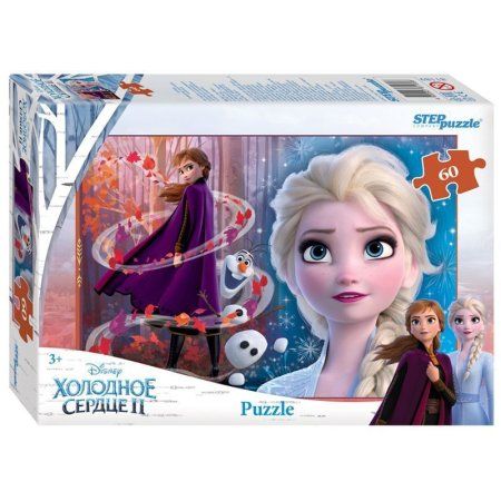 Пазл Step Puzzle 60 "Disney. Холодное сердце 2" RE-81189