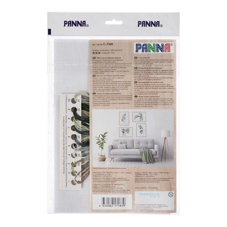 Набор для вышивания PANNA Веточка оливы 21 х 30 см C-7300 Набор для вышивания PANNA Веточка оливы 21 х 30 см C-7300