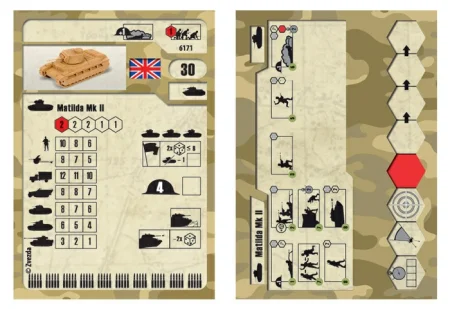Сборная модель: Британский танк Матильда Мк-2, З-6171