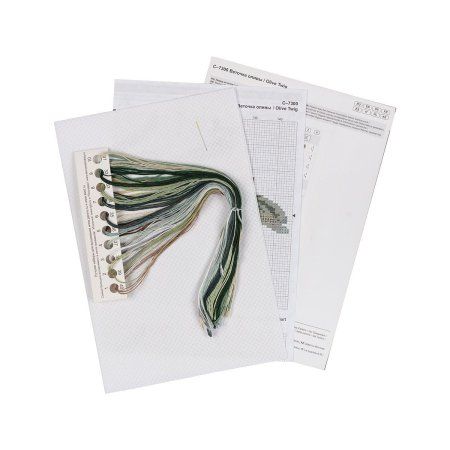 Набор для вышивания PANNA Веточка оливы 21 х 30 см C-7300 Набор для вышивания PANNA Веточка оливы 21 х 30 см C-7300