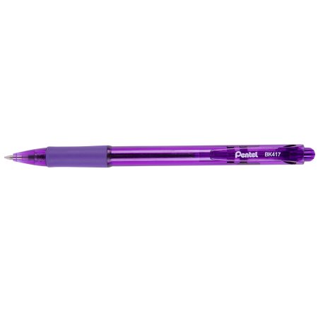 Ручка шариковая автоматическая PENTEL Fine Line 0.7 мм 1 шт цвет чернил: фиолетовый BK417-V