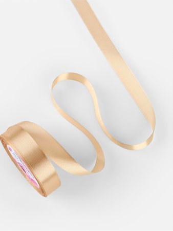 Лента атласная 20 мм x 23 ± 1 м, №267 бежевый SIM-1218290