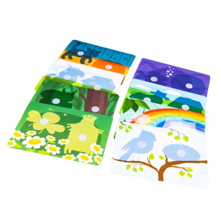 Игровой набор на липучках 10KOR PLASTIC "Кто где живет?" 3+ KOR-02866