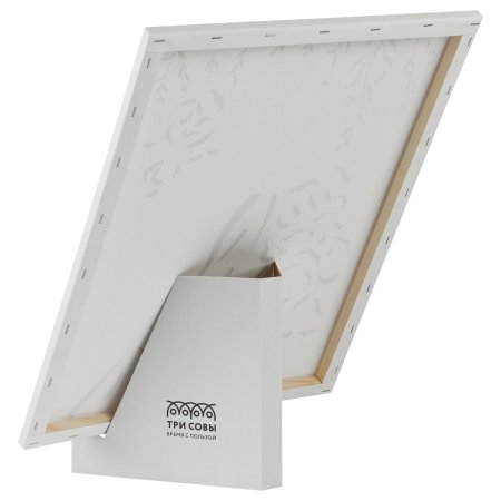 Картина по номерам на холсте с глиттером ТРИ СОВЫ "Невеста" 40 x 50 см с акриловыми красками и кистями RE-КХг4050_57064