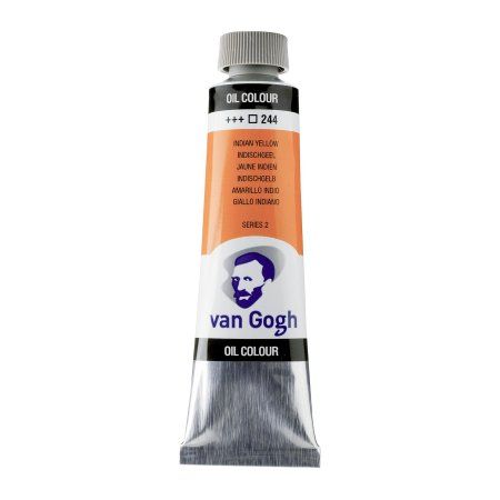 Краска масляная VAN GOGH туба 40 мл №244 Желтый индийский (каштановый) RT02052443