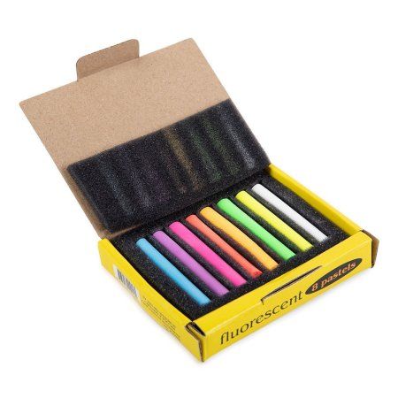 Набор пастели Аква-колор "Мастерская художника" флуоресцентная 8 цв К2516-ф