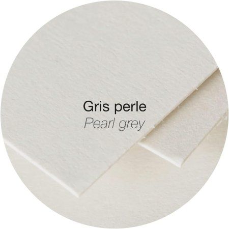 Конверт CLAIREFONTAINE Pollen DL 110 x 220 мм 120 г/м2 1 шт, жемчужно-серый RH-5055C