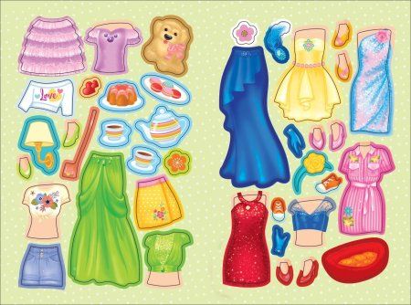 Наряди куклу. В гости к подружке ROS-36296