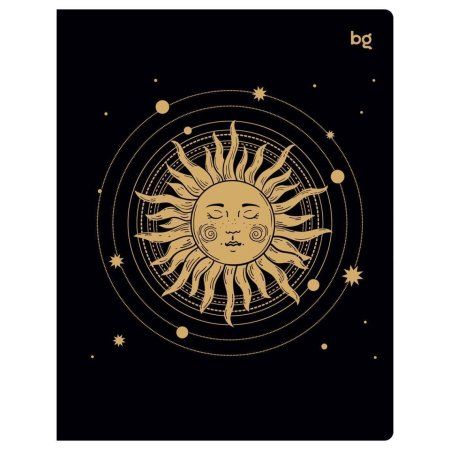 Тетрадь 96л. A5 клетка BG "Карты таро" на гребне, тиснение фольгой RE-Т5гр96_тф_12088